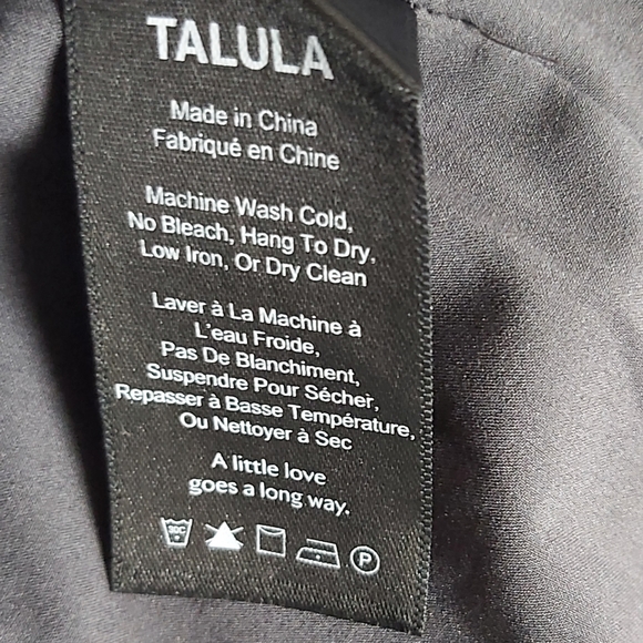 Talula dress charcoal grey sz s - Picture 6 of 7